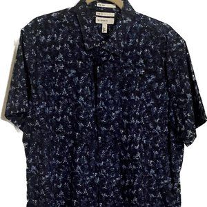 MENS BUTTON DOWN SHORT SLEEVE SHIRT